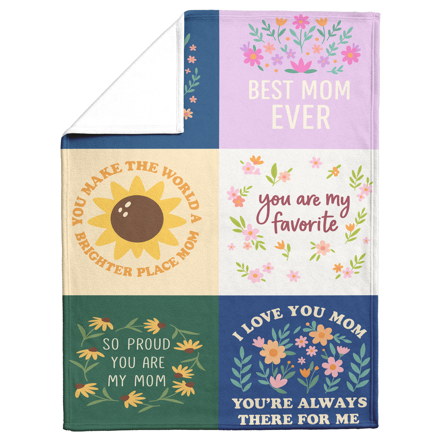 Blanket: Fleece/Sherpa Mom, Best Mom