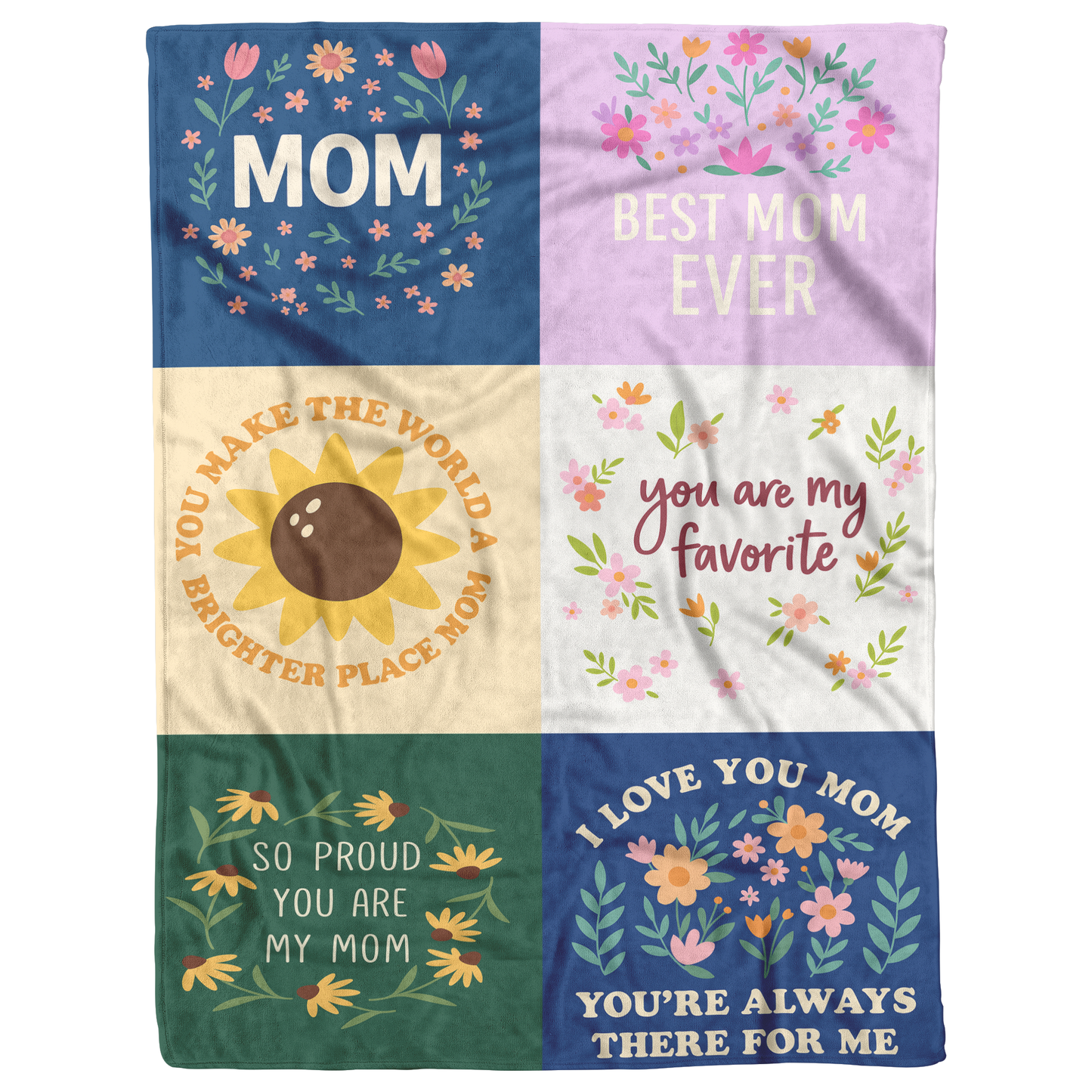 Blanket: Fleece/Sherpa Mom, Best Mom