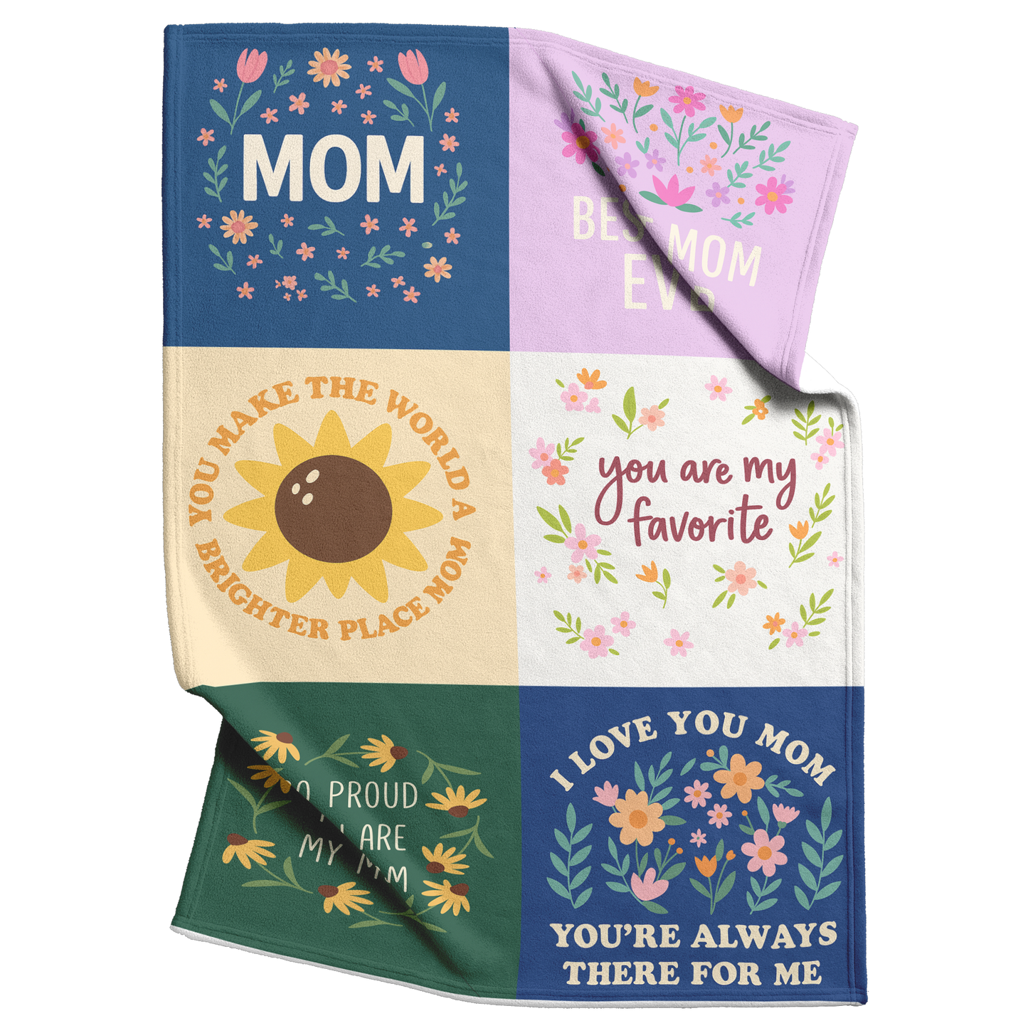 Blanket: Fleece/Sherpa Mom, Best Mom